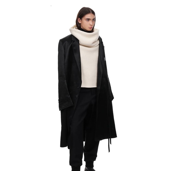 Ann Demeulemeester Wool Turtle Pullover - Picture 12 of 13